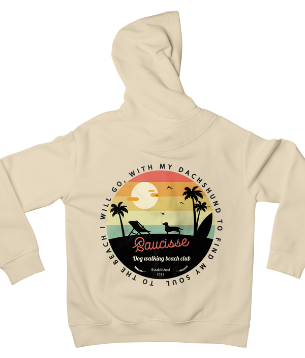 Dog Walking Beach Club - Women's Hoodie