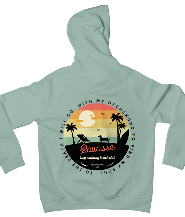 Dog Walking Beach Club - Women's Hoodie