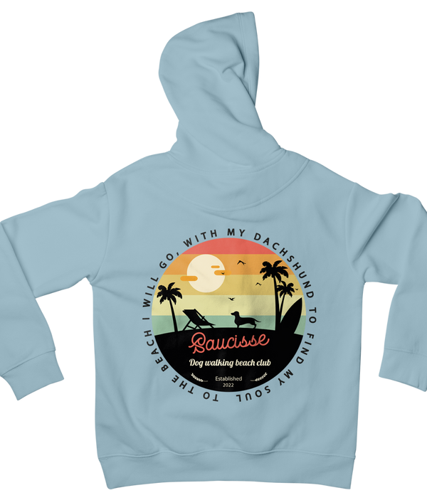 Dog Walking Beach Club - Women's Hoodie