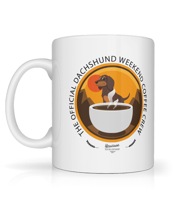 Dachshund Weekend Coffee Crew - Mug