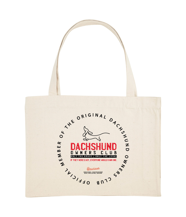 Dachshund Owners Club - Large Tote Bag