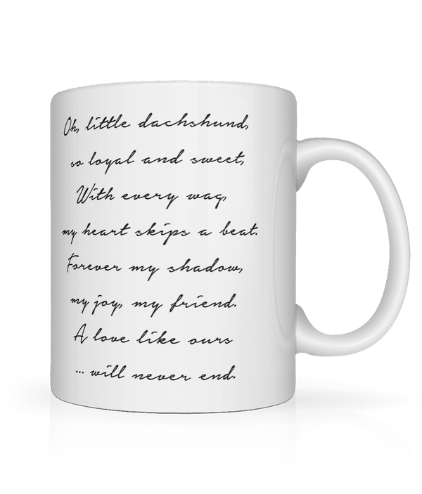 Saucisse - Oh Little Dachshund - Mug