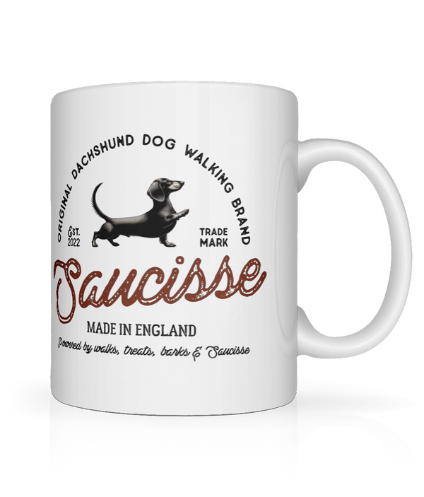 NEW - Vintage Saucisse Logo - Mug