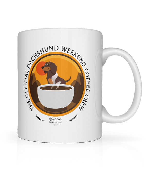 Dachshund Weekend Coffee Crew - Mug