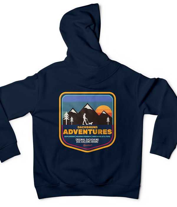 Dachshund Adventures - Mens Hoodie