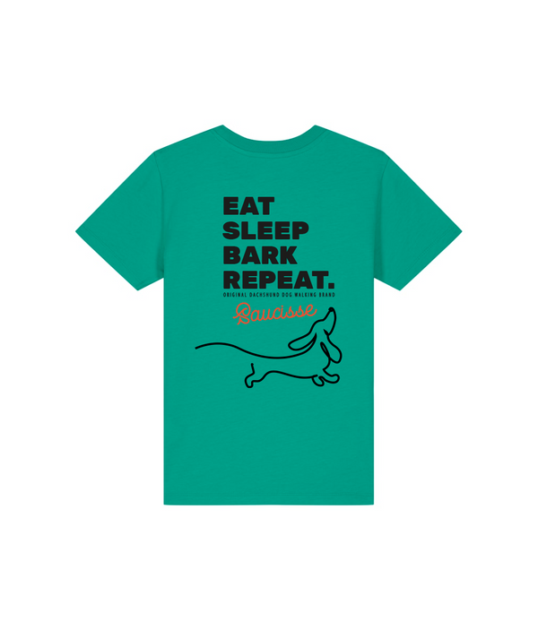 Eat, Sleep, Bark, Repeat. - Kids T-shirt