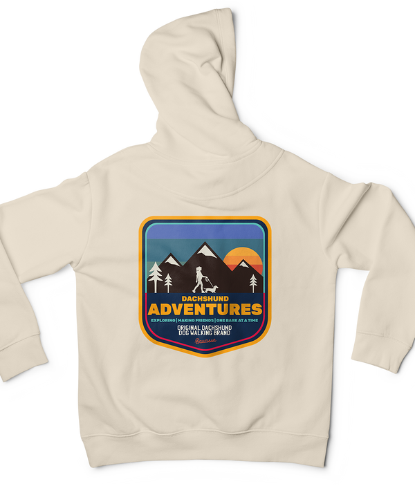 Dachshund Adventures - Womens Hoodie