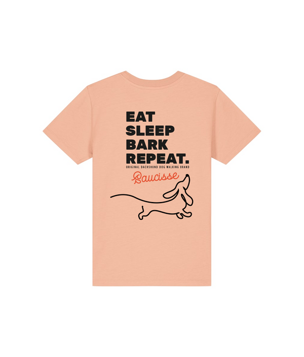 Eat, Sleep, Bark, Repeat. - Kids T-shirt