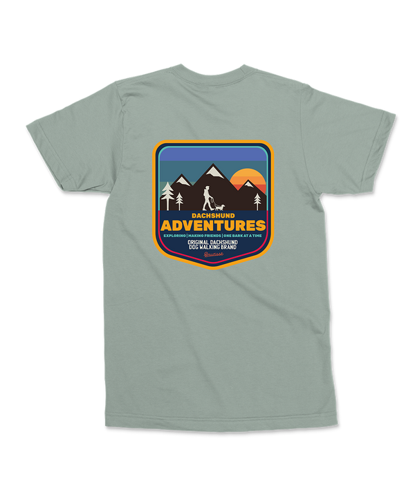 Dachshund Adventures - Mens T-shirt