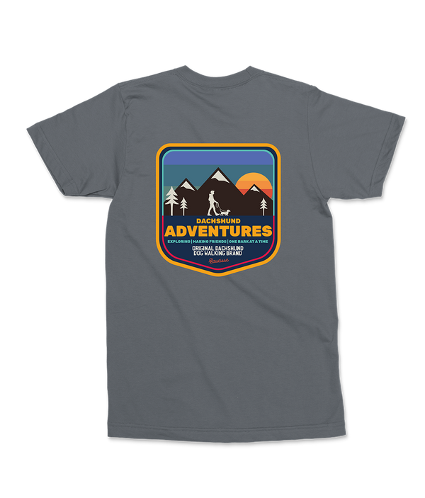 Dachshund Adventures - Mens T-shirt