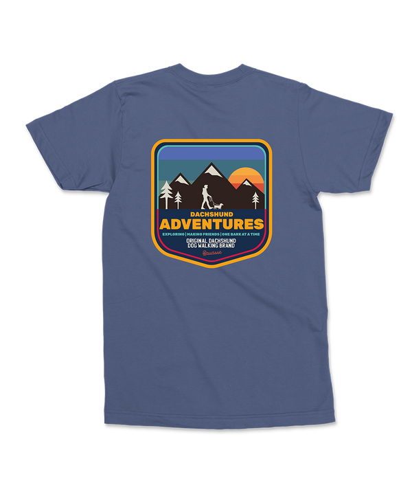 Dachshund Adventures - Mens T-shirt