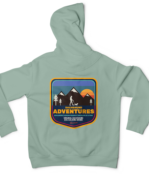 Dachshund Adventures - Mens Hoodie