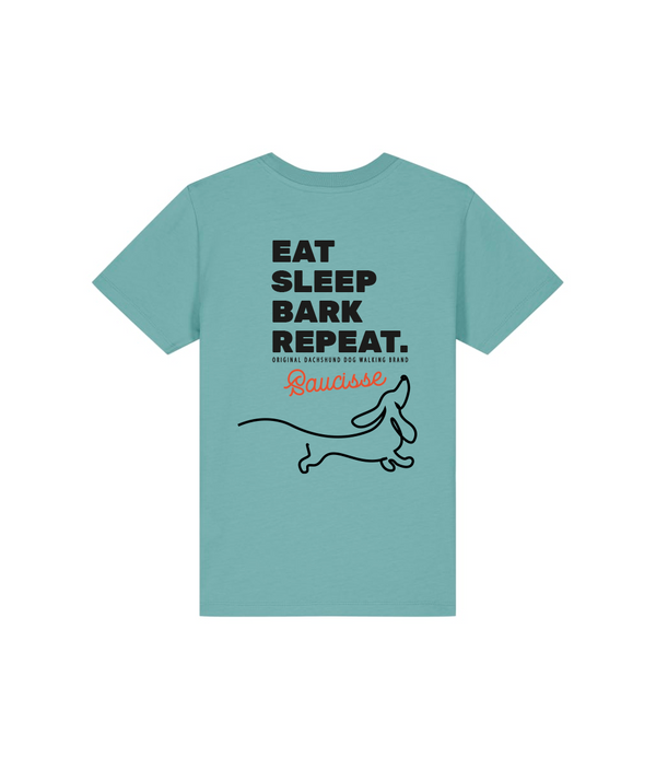 Eat, Sleep, Bark, Repeat. - Kids T-shirt