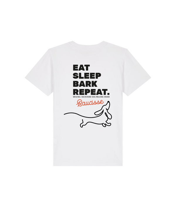 Eat, Sleep, Bark, Repeat. - Kids T-shirt