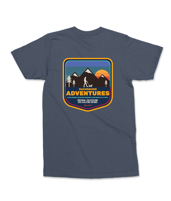 Dachshund Adventures - Mens T-shirt