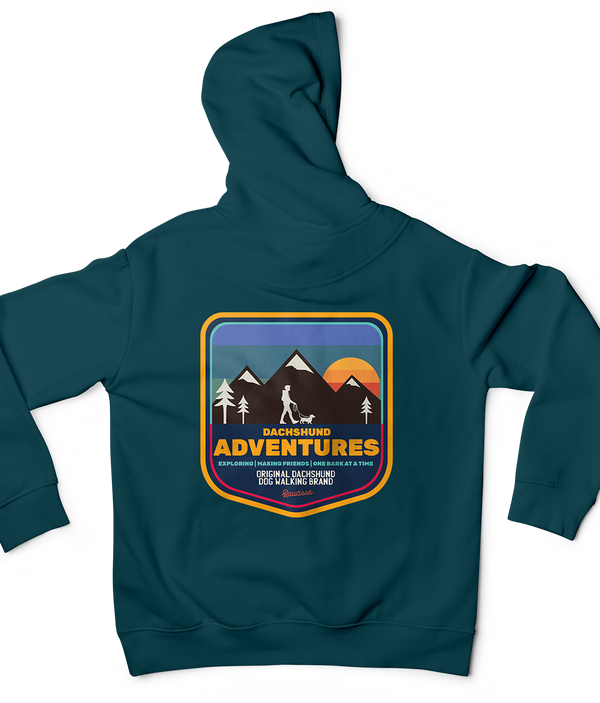 Dachshund Adventures - Mens Hoodie