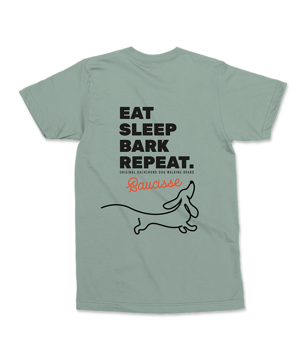 Eat, Sleep, Bark, Repeat - Unisex T-shirt