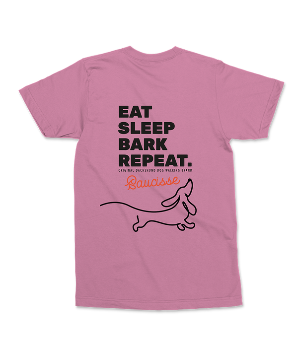 Eat, Sleep, Bark, Repeat - Unisex T-shirt