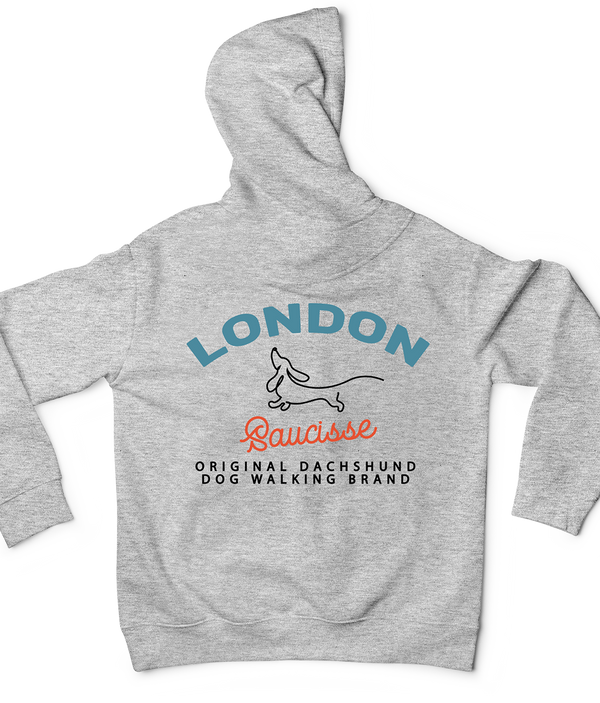 Saucisse - London Dachshund Dog Walking Club - Unisex Hoodie