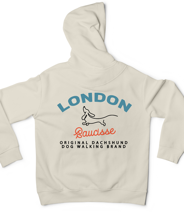 Saucisse - London Dachshund Dog Walking Club - Unisex Hoodie