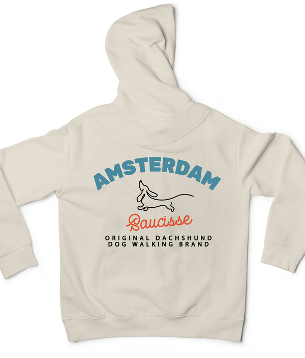 Saucisse - Amsterdam Dachshund Dog Walking Club - Unisex Hoodie