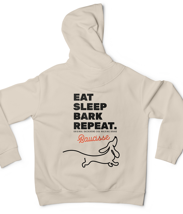 Eat. Sleep. Bark. Repeat.- Hoodie unisex