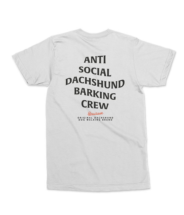 Saucisse - Dachshund Anti-Barking Crew - Unisex T-shirt