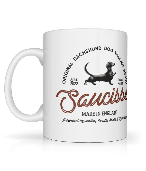 NEW - Vintage Saucisse Logo - Mug