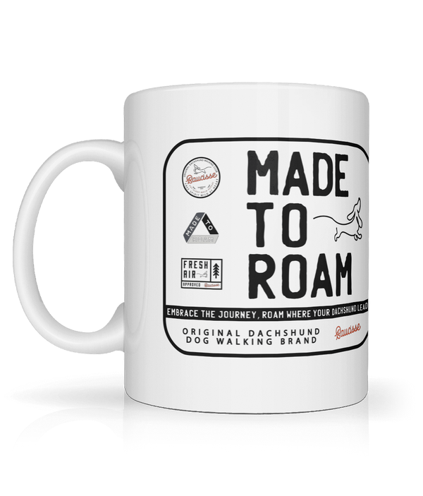 White Mug Made to Roam1 Made to Roam1