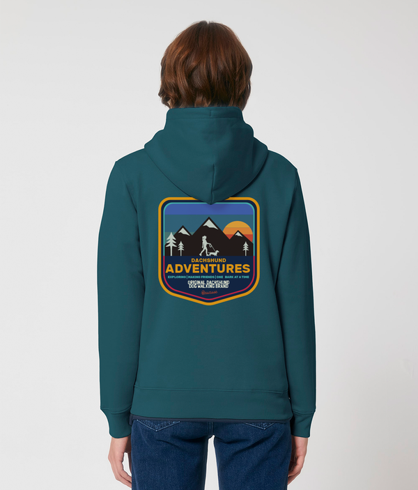 Dachshund Adventures - Womens Hoodie