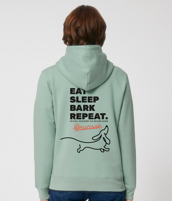 Eat. Sleep. Bark. Repeat.- Hoodie unisex